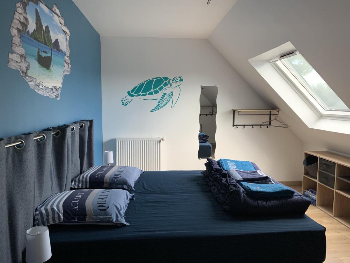 Maison 10 Pers En Bord De Mer Avec Piscine Chauffee Toute L'Annee, Spa Et Hamman Surzur Exteriér fotografie